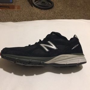 New Balance 990V4 Black and Grey 15D Width Medium